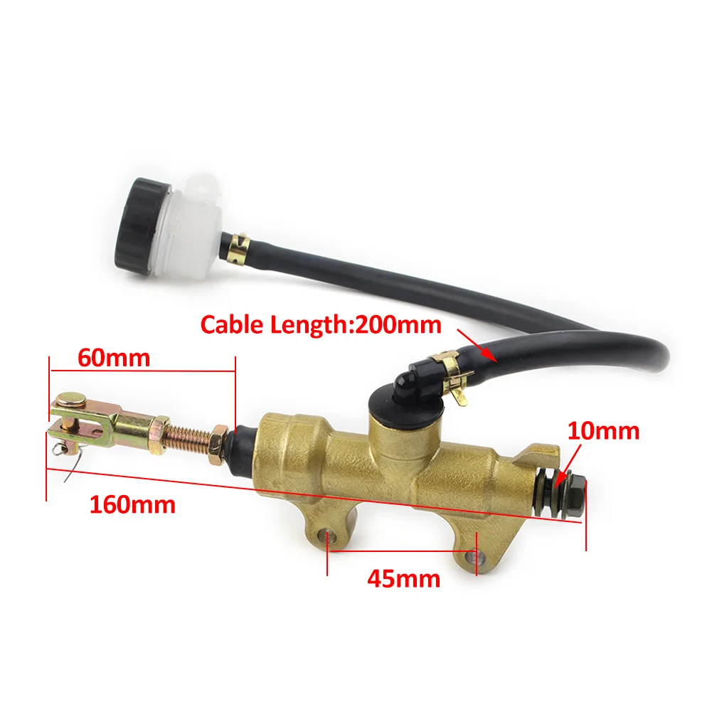 1 set Motorbike Rear Brake Master Cylinder Pump For Suzuki GSXR 600 750 1000 1100 GSX1300R SV650S SV1000S