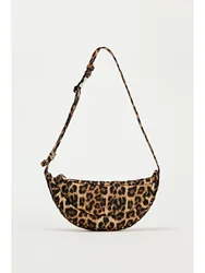 2026 Women Leopard Printed Shoulder Handbag Sling Crossbody Bag Luxury Designer Handbag