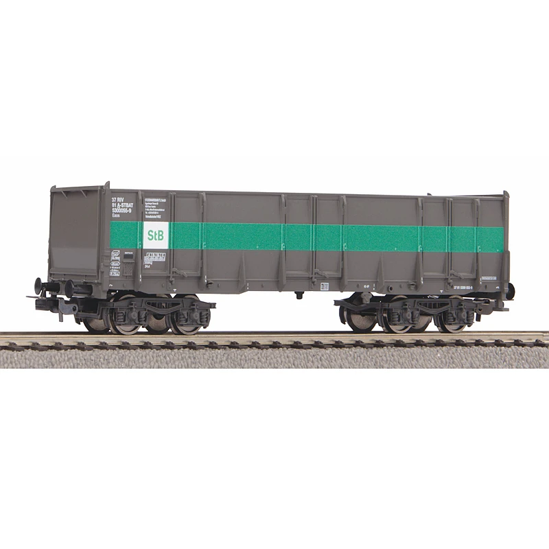 

HO 1/87 Train Model PIKO 97152 High Side Gondola Freight Car Compartment Train Model STLB Painting Sixth Generation Train Toy