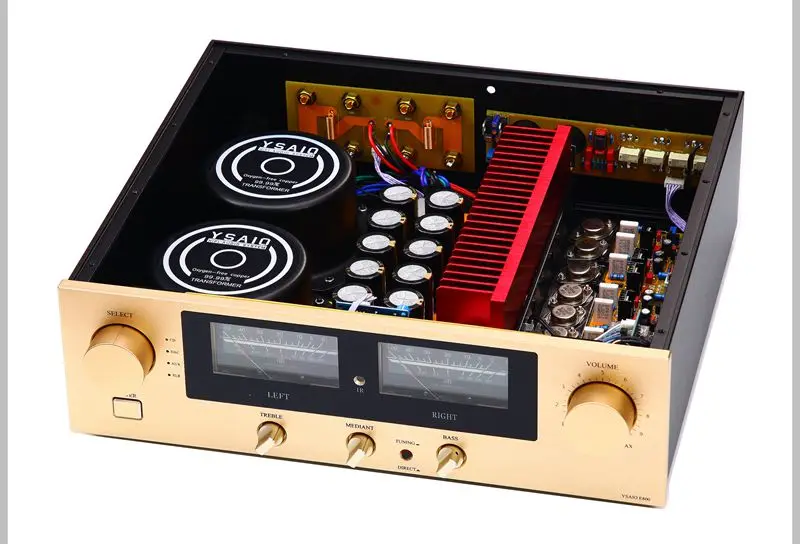 Amplificador audiófilo de alta fidelidad E800 combinado con uso doméstico de alta potencia HiFi