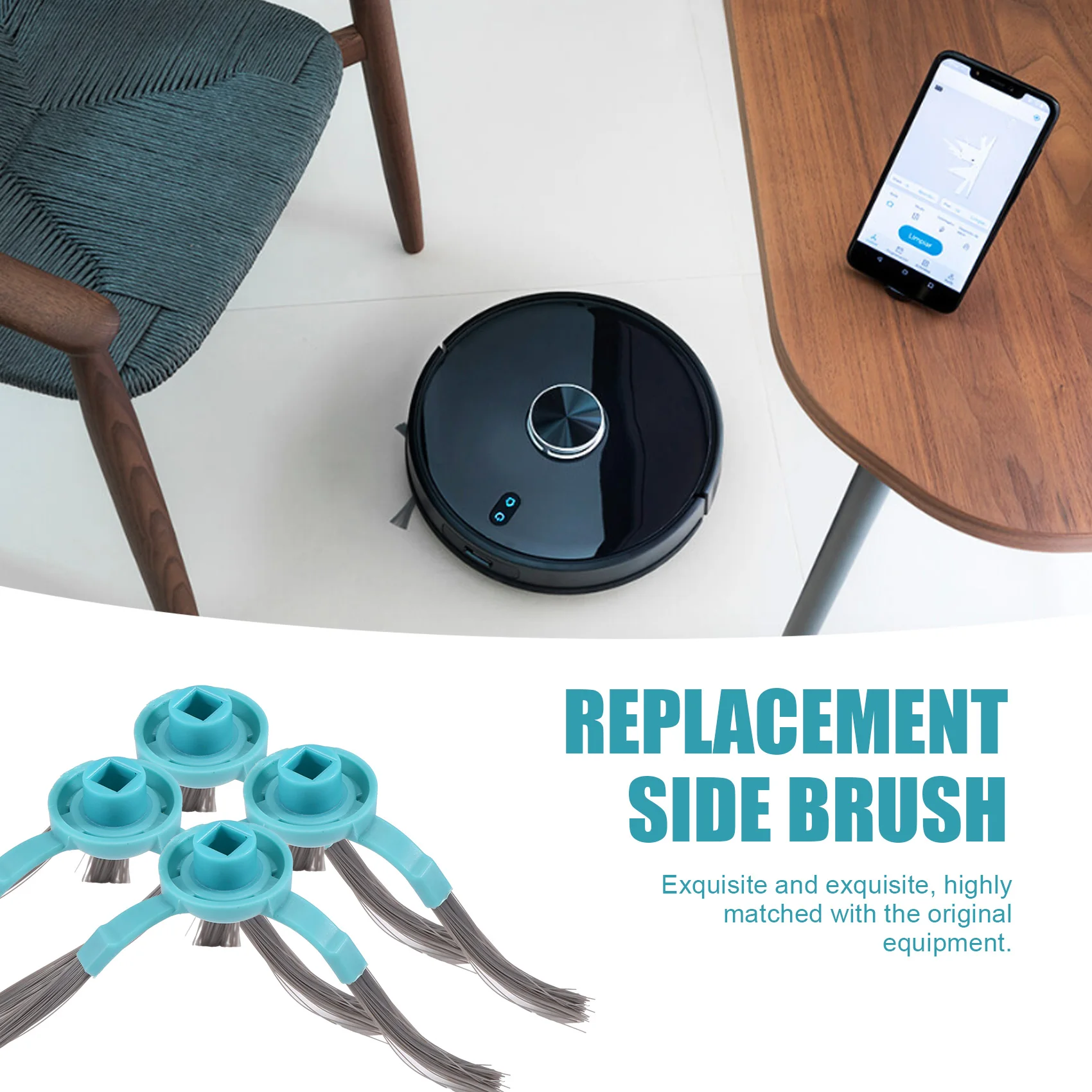 掃除機ロボット用の交換用サイドブラシ,コーナーブラシ,部品,4090, 3090, 5090, 6090