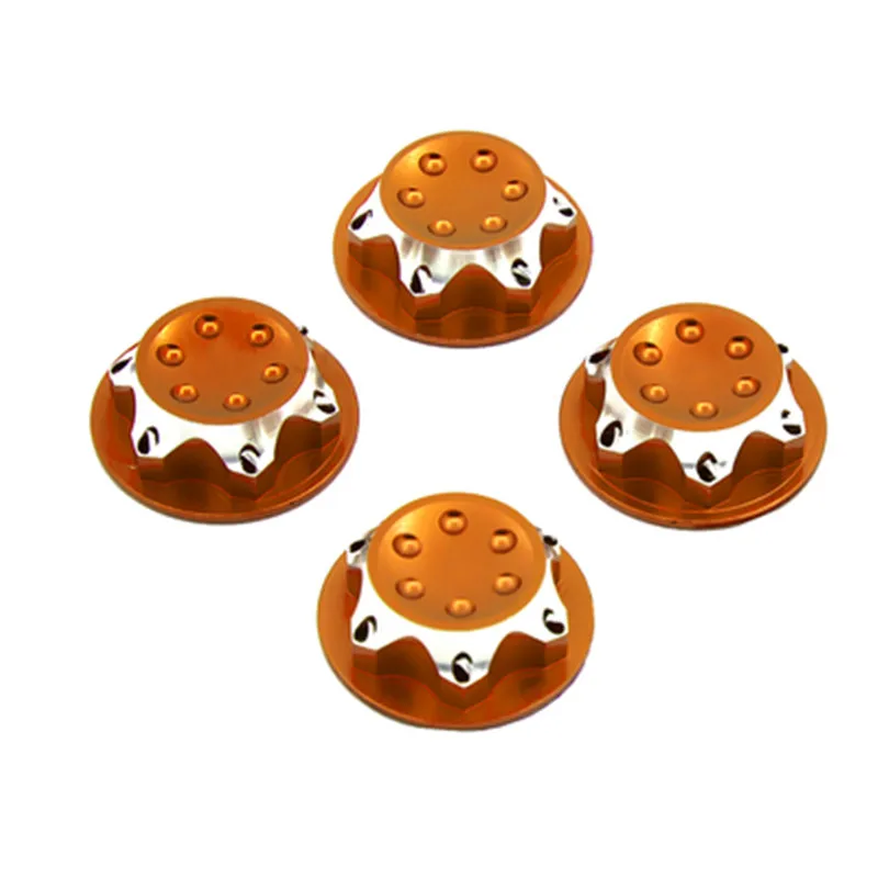 4Pcs FALCON 17mm Dustproof Nuts CNC For 1/8 Remote Control Car RC AGAMA XRAY LOSI HB AE MUGEN TEAM C HSP ZD TEKNO