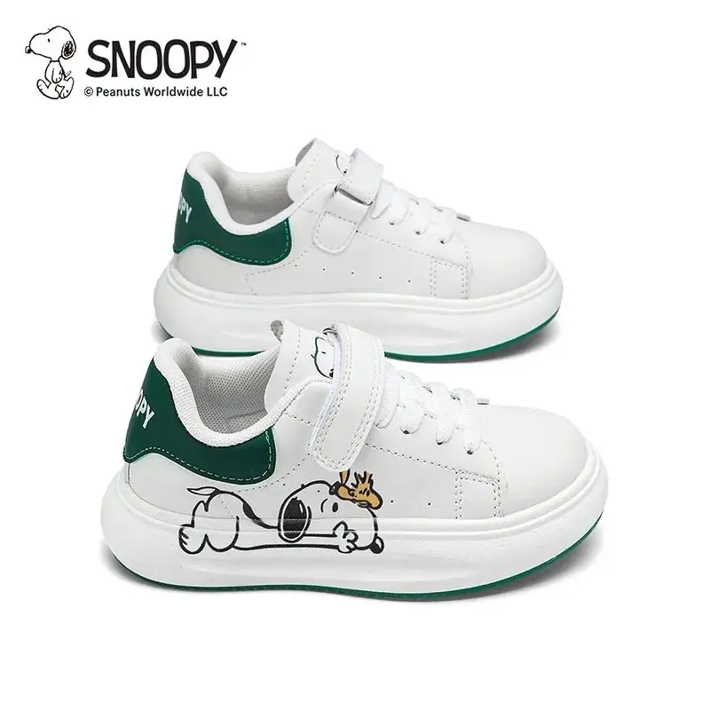 Snoopy Kawaii Anime Cartoon Series Winter New Boys Trend Versatile Velcro Shoes Casual Shoes Student Birthday Gift Wholesale