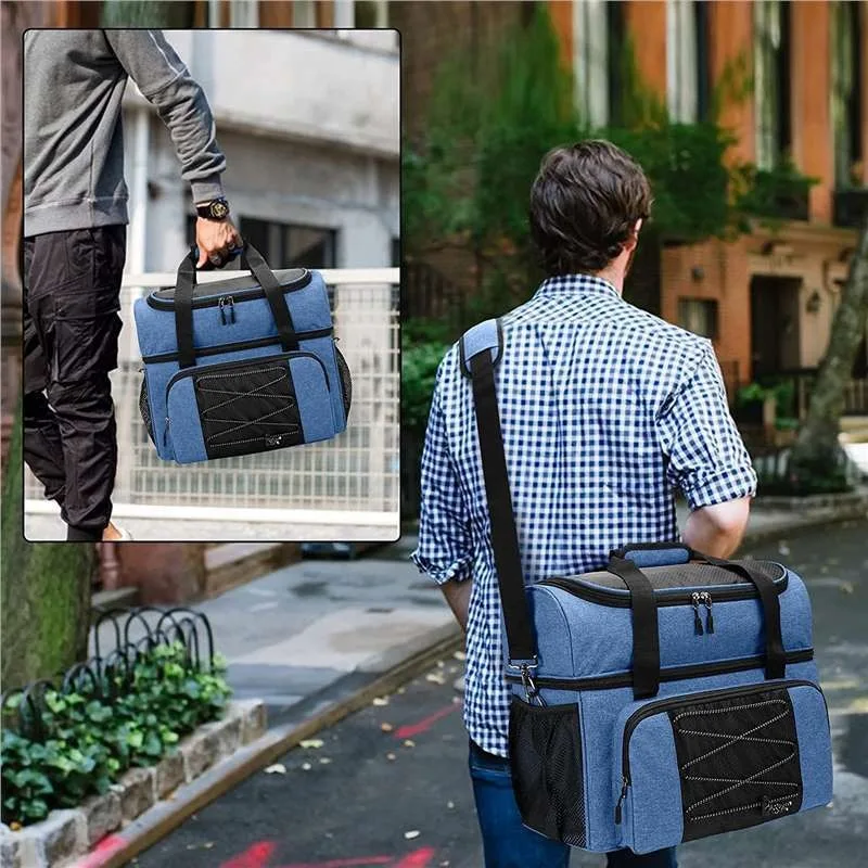 

Bowling Bag Tote Bag with EVA Bowling Cup and Padded Baffle Sporting Goods Bag