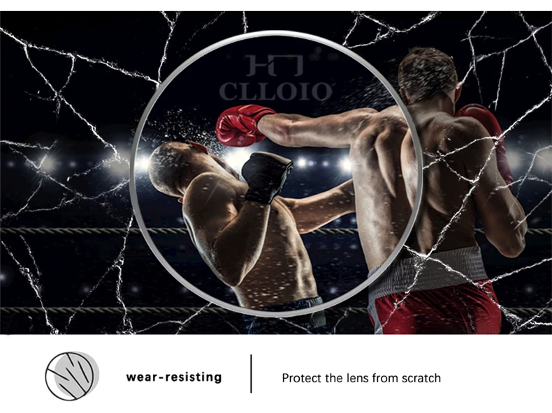 CLLOIO Progressive Multifocal Lenses 1.56 1.61 1.67 1.74 Anti Blue Light HD Bifocal Optical Prescription Myopia Hyperopia Lens