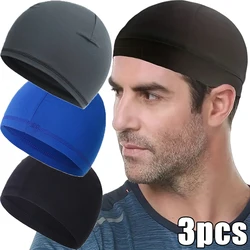 1/3szt Kask motocyklowy Czapka wewnętrzna Szybkoschnąca Oddychająca Czapka Wyścigowa Pod Kask Czapka Motocross Motor Helmet Hat