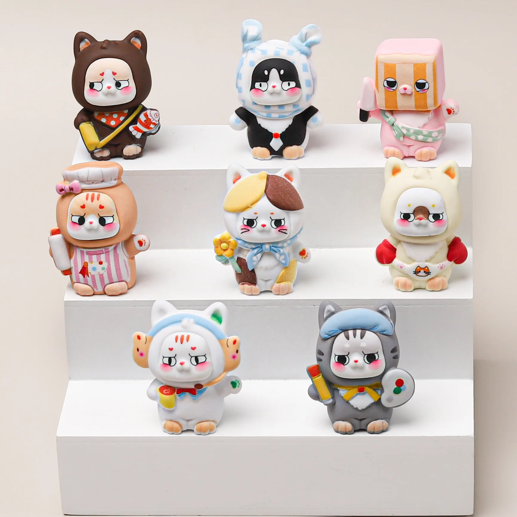 

Новая модель: расписанные вручную фигурки кошек — король кошек, украшения для рабочего места, аксессуары для создания атмосферы.