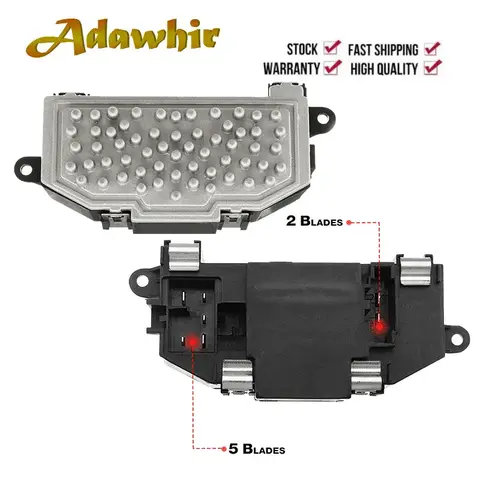 폭스바겐 GTI 제타 파사트 티구안 아우디 A3 Q7 용 A/C 송풍기 모터 저항기, 3C0907521F