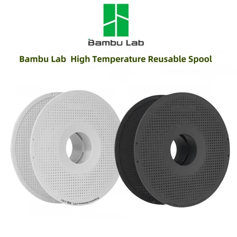 Bamboo lab 3D printer high temperature material rack reusable spool filament compatibility: ABS, ASA, PA6-GF, abs-gf, paht-CF et