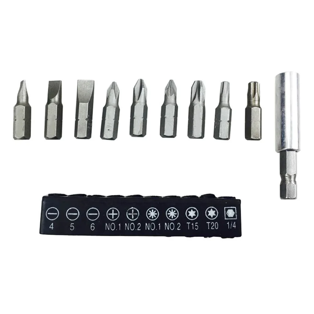 

10pcs Hex Power Drill Bit Driver Socket Bits Set Adapter Wrench Sleeve Extension Bar For Electric Screwdriver Bits