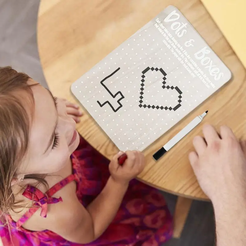 Game Night Dry Erase Board engagiert Familien klassiker & Strategie Brettspiel Familien spaß klassisches Indoor/Outdoor-Partys piel