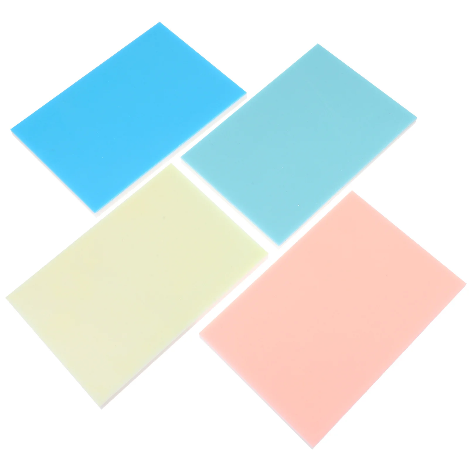 4pcs Double Layer Carving Rubber Stamps Durable Pvc Diy Printmaking Blocks For Crafting Art Projects Linoleum Blocks For