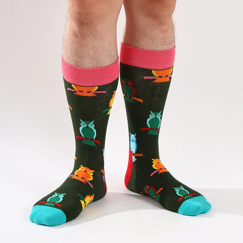 

Sock Leisure Athletic Sports Crew Dress 5Pcs Women Socks Autumn Winter Men Long Men Personalized Flowing Cotton B2W41