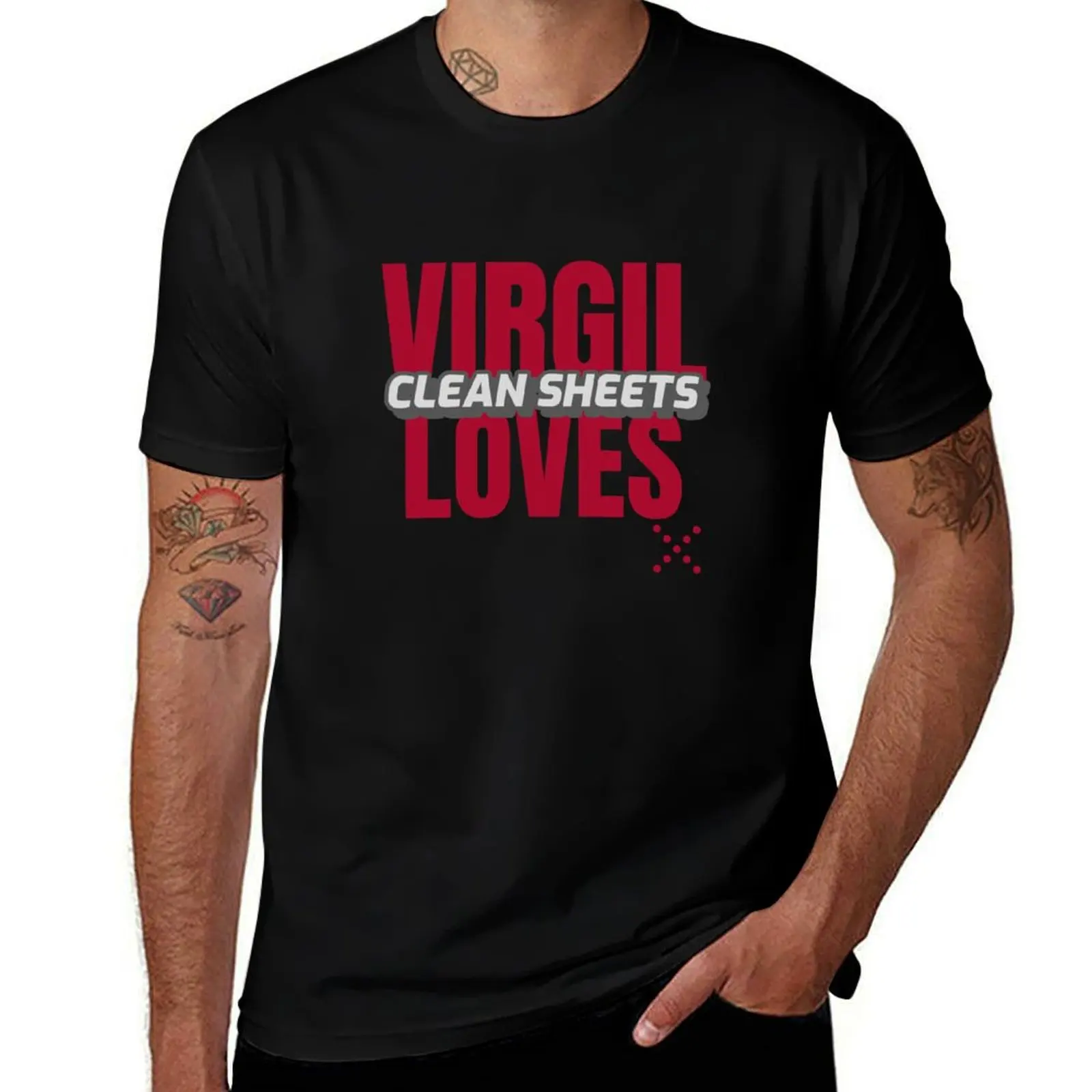 Virgil Loves Clean Sheets - Funny T-Shirt t shirt personalised T-Shirt