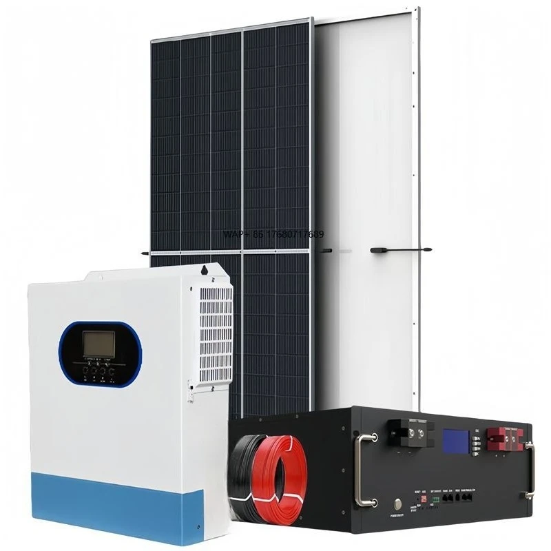 3kw Off-Grid Home Solar Set 3000w DC 48v Solar Generator System MPPT Controller Lithium Ion Lead Acid Battery for 10kw for Boats