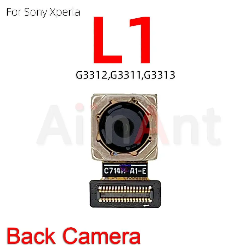 Aiinant Rear Big Main Back Camera Flex Cable For Sony Xperia L1 L2 M4 M5 Plus Small Front Camera Flex