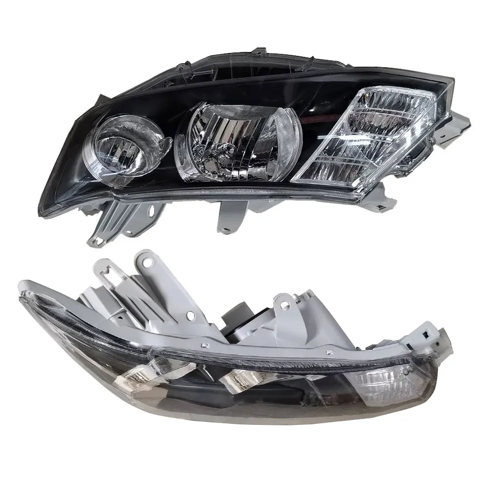 

Car Headlights Allion Nzt260 2007 to 2010 A Pair Black Headlamp For Toyota