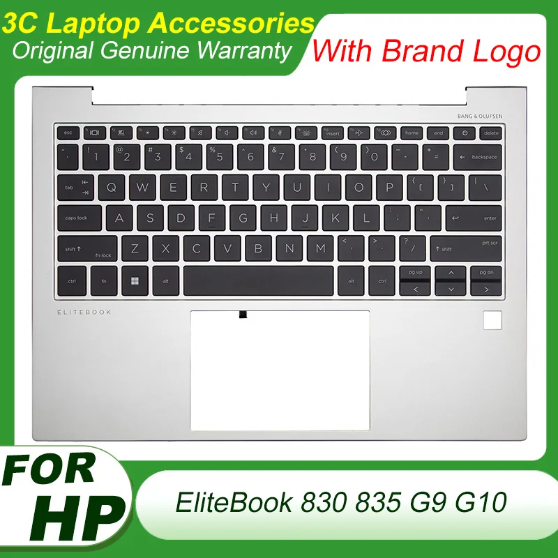 

95%New Keyboard For HP EliteBook 830 G9 G10 835 G9 G10 Laptop Palmrest Upper Case Cover Replacement Keyboard Backlight