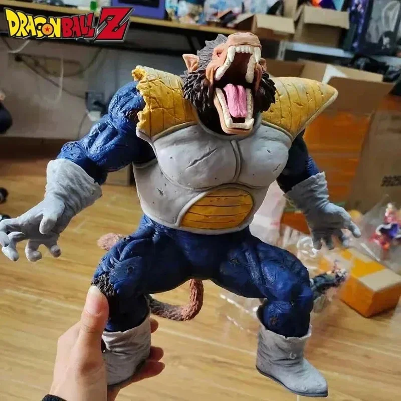 

Фигурки аниме 36 см Dragon Ball Z Golden Ape Gorilla Vegeta Goku, мультяшная статуя, модель, коллекционный орнамент, игрушка, подарок на праздник