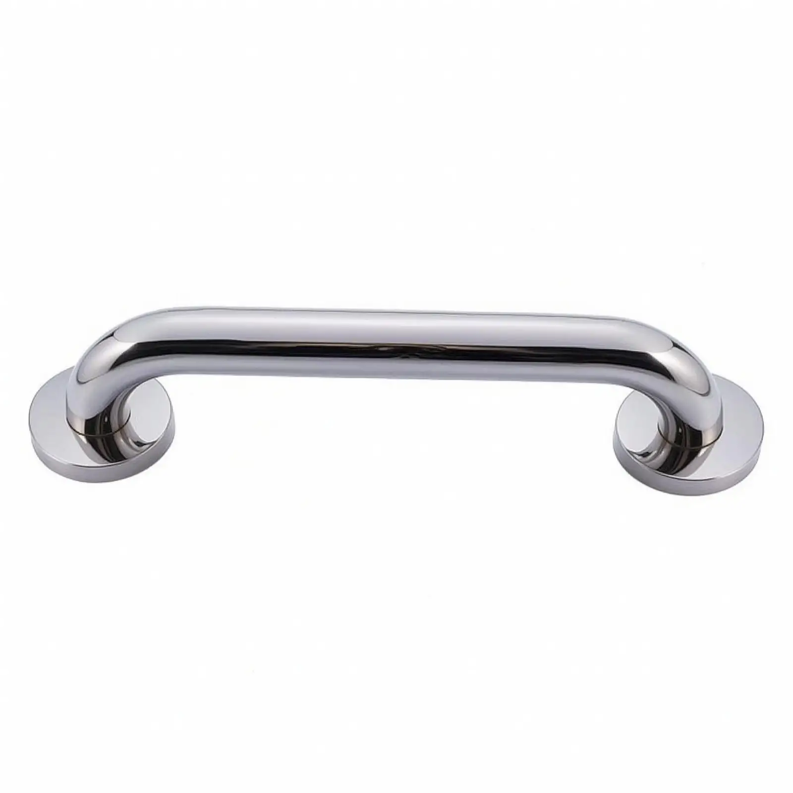 Sturdy 304 Stainless Steel Grab Bar Handrail for Bathroom Shower Wall Mounted Support Rail Polished Chrome Finish