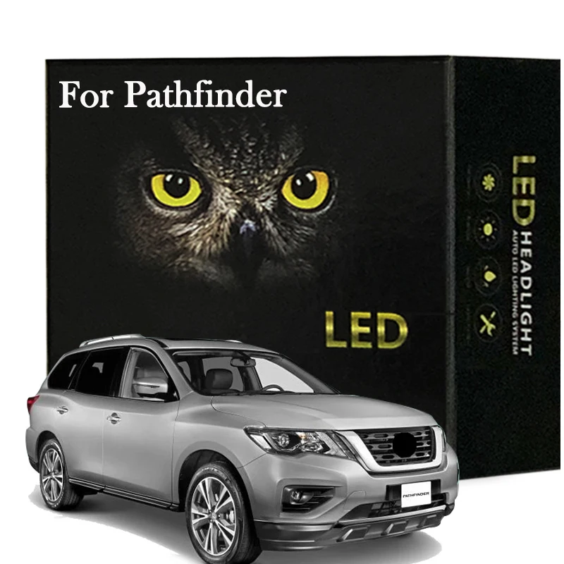 

Car Led Interior Light Kit For Nissan Pathfinder WD21 R50 R51 R52 1986-2016 2017 2018 2019 2020 2021 LED Bulbs Canbus No Error