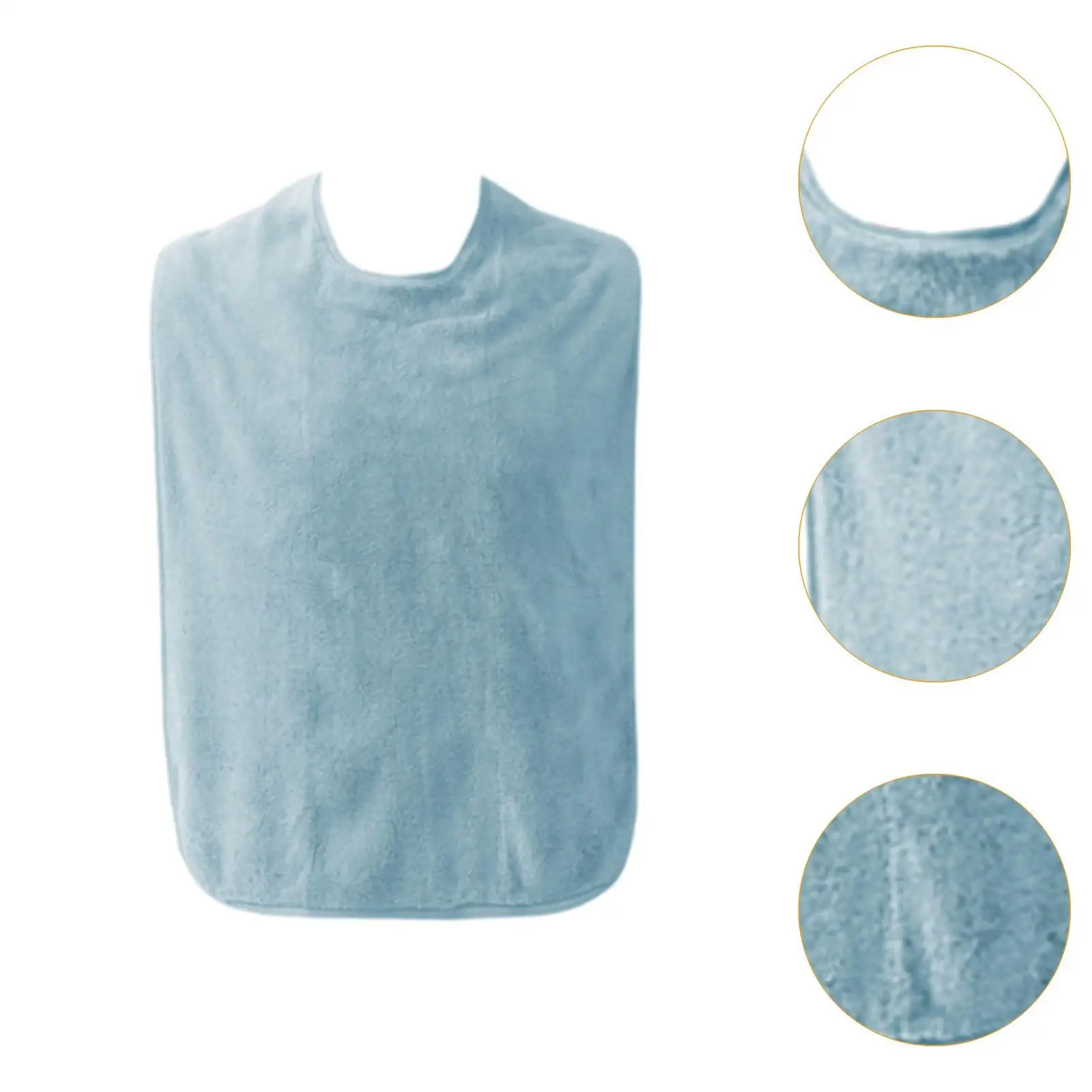 Adult Bibs for Eating Washable Mealtime Clothing Protector Elderly Dining Protector for Elderly Women Mealtime Men Seniors