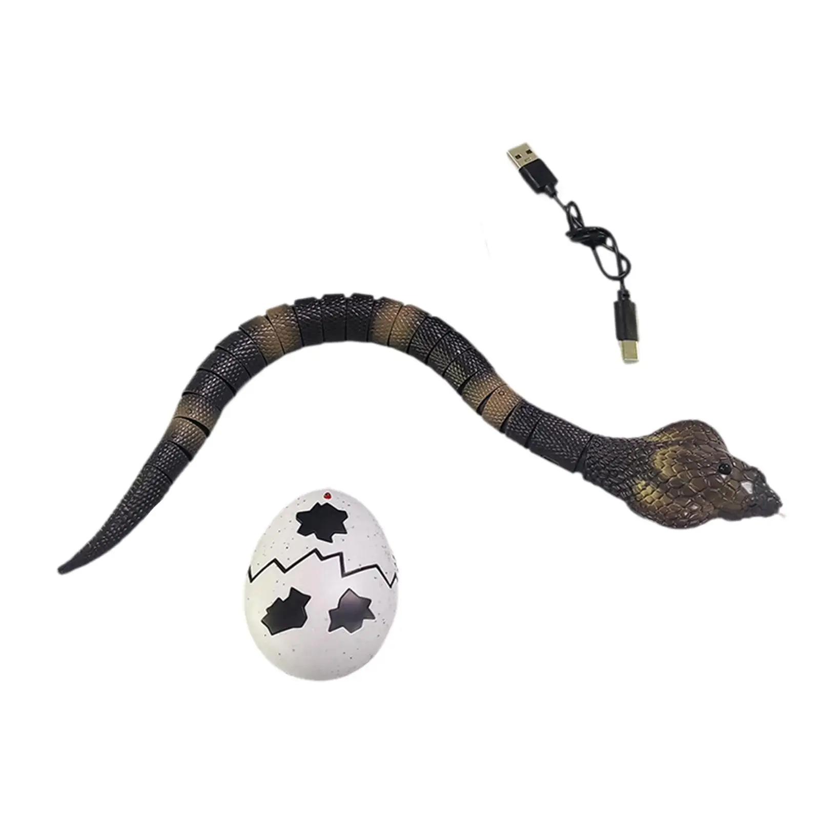 Remote Control Snake Animal Crawling Vehicle for Party Tricks Birthday Gifts