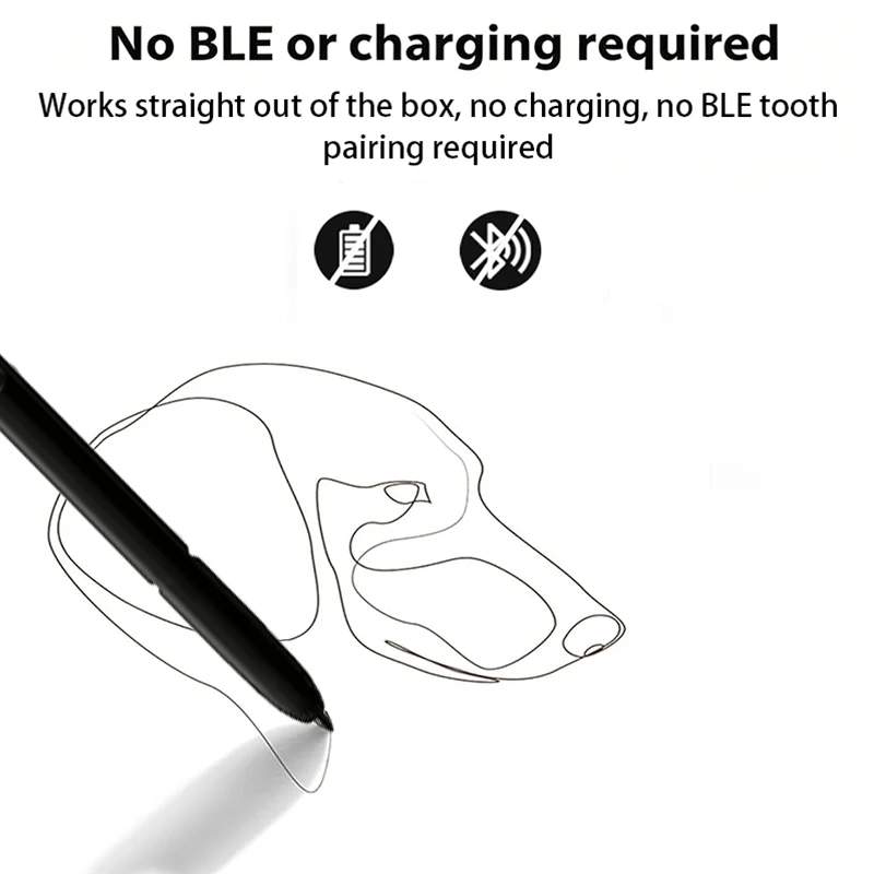 S24 Ultra Stylus Pen For Samsung Galaxy S24 Ultra SM-S928B SM-S928U S928W S Pen Stylus Touch Screen Pen SPen Without Bluetooth