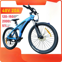 E bike 2000W motor Off-Road Electric bike 48V 20AH electric bicycle 57km/h electric bikes