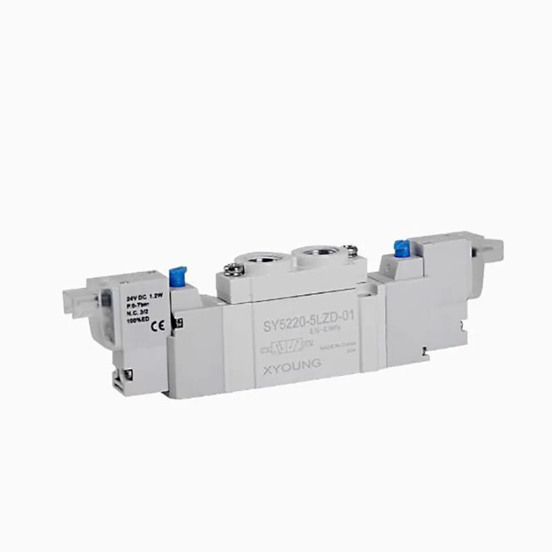 Pneumatic SY7220 Series Electromagnetic ValveSMC SY series 5-way solenoid valve SY7220-5LZD-C4 ectromagnetic control valve DC24V