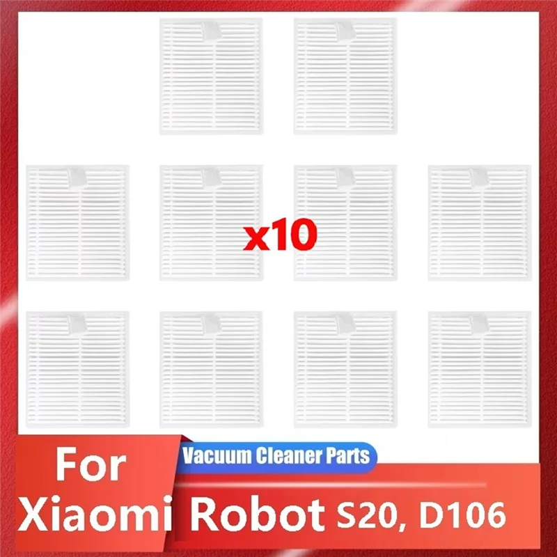 A76G-Robot Vacuum Cleaner Parts Filter HEPA Filter Replacement For Xiaomi Cleaning Home Appliance Accessories Cleaning Home