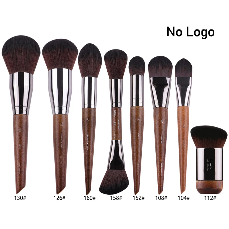 Natural wood Eye Makeup brushes whole set Pro Crease Eyeshadow Make up kit smudge highlighter eyebrow Lip lash brush practical