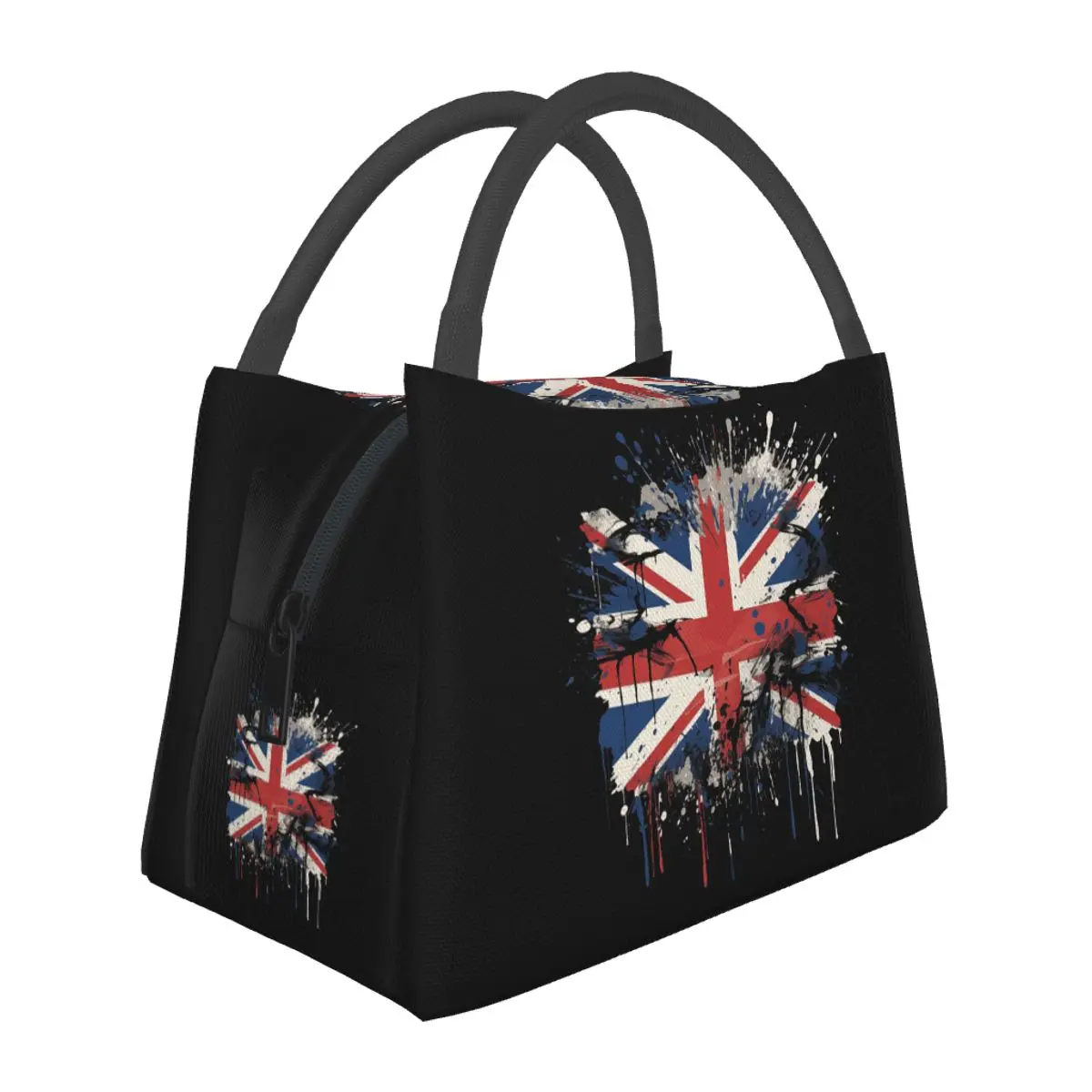 

Флаг Соединенного Королевства (Юнион Джек), изолированная сумка для обеда, контейнер для хранения продуктов, термосумка-холодильник для еды.