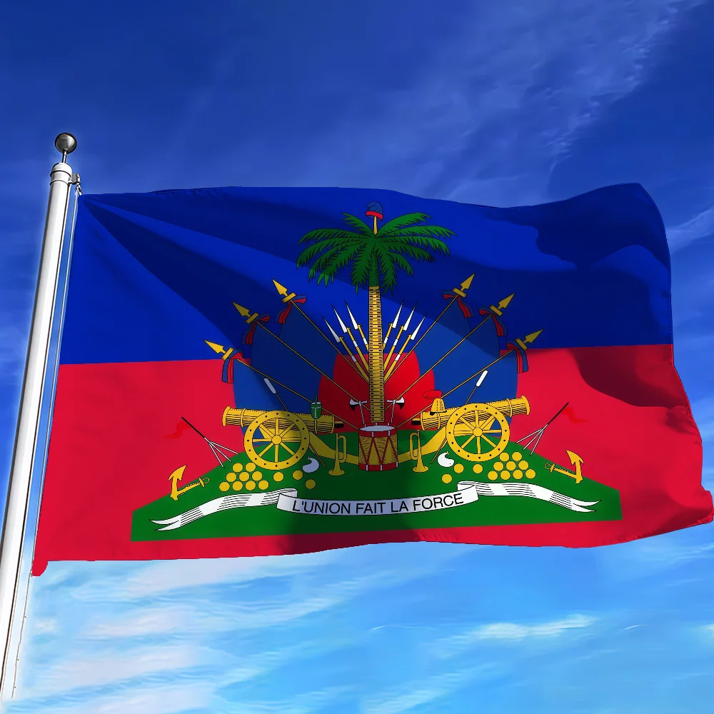 Nation Republic of Haiti flag For Bedroom Living Bar Garden Outdoor Active  Decoration Background And Concert