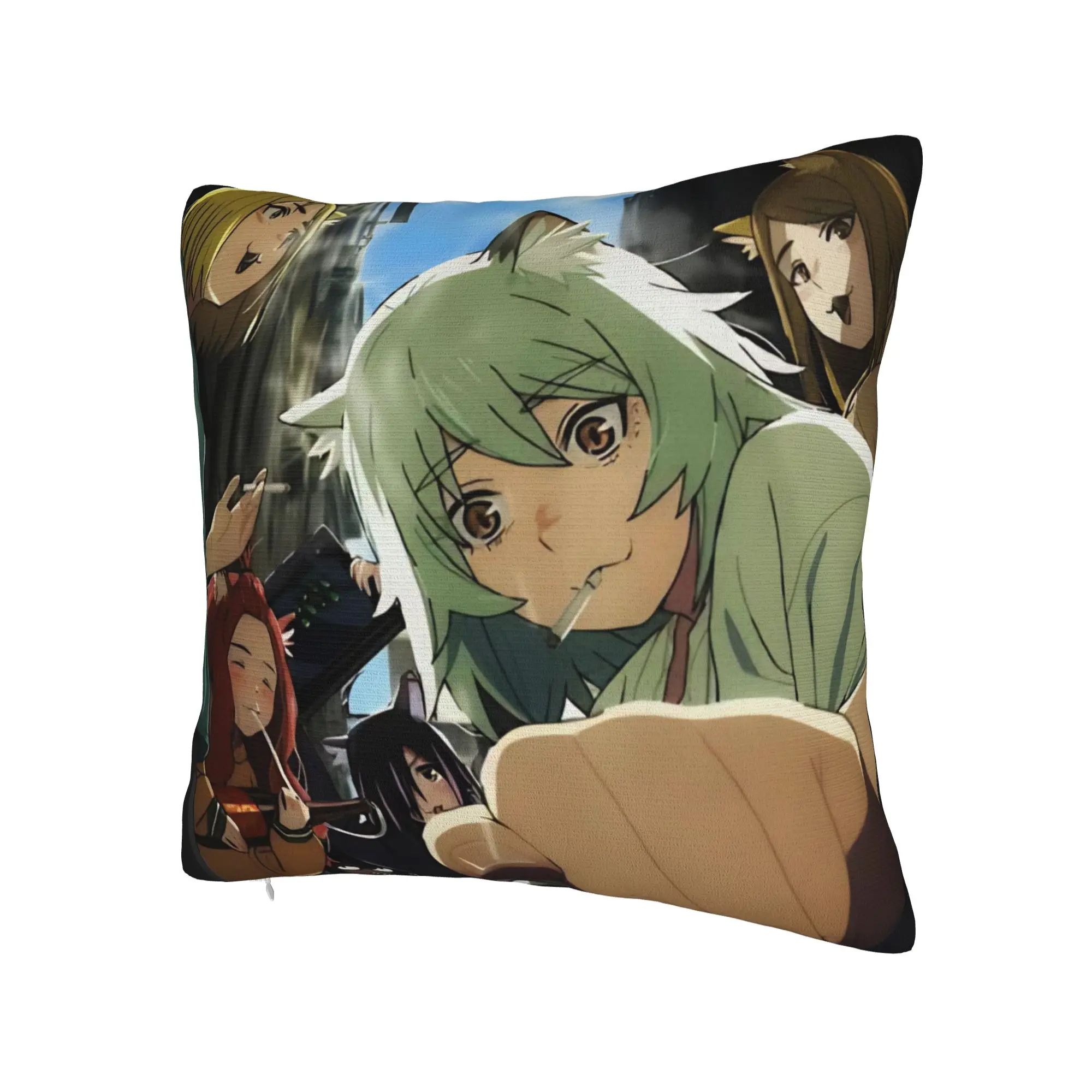Decorative Pillowcase C-Chainsmoker Cats Merchandise Home  Pillow Case Cover Zipper Multi Size