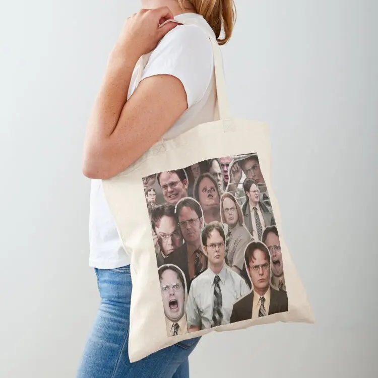 

Dwight Schrute - The Office Tote Bag Canvas stote bag free delivery bags large tote bag Gift