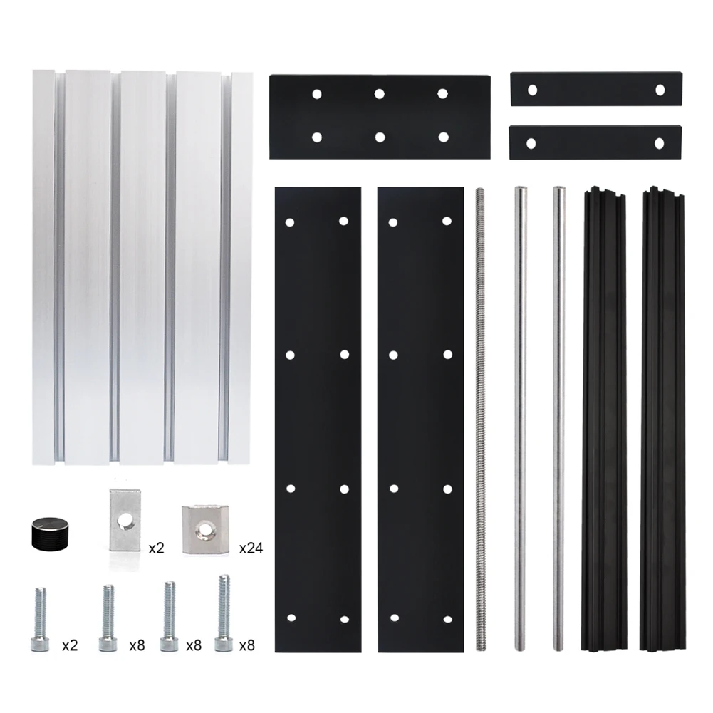Kit d\'extension CNC 3018 Pro, mise à niveau 3018 à 3040, compatible avec 3018 Pro, fraiseuse à graver (B)