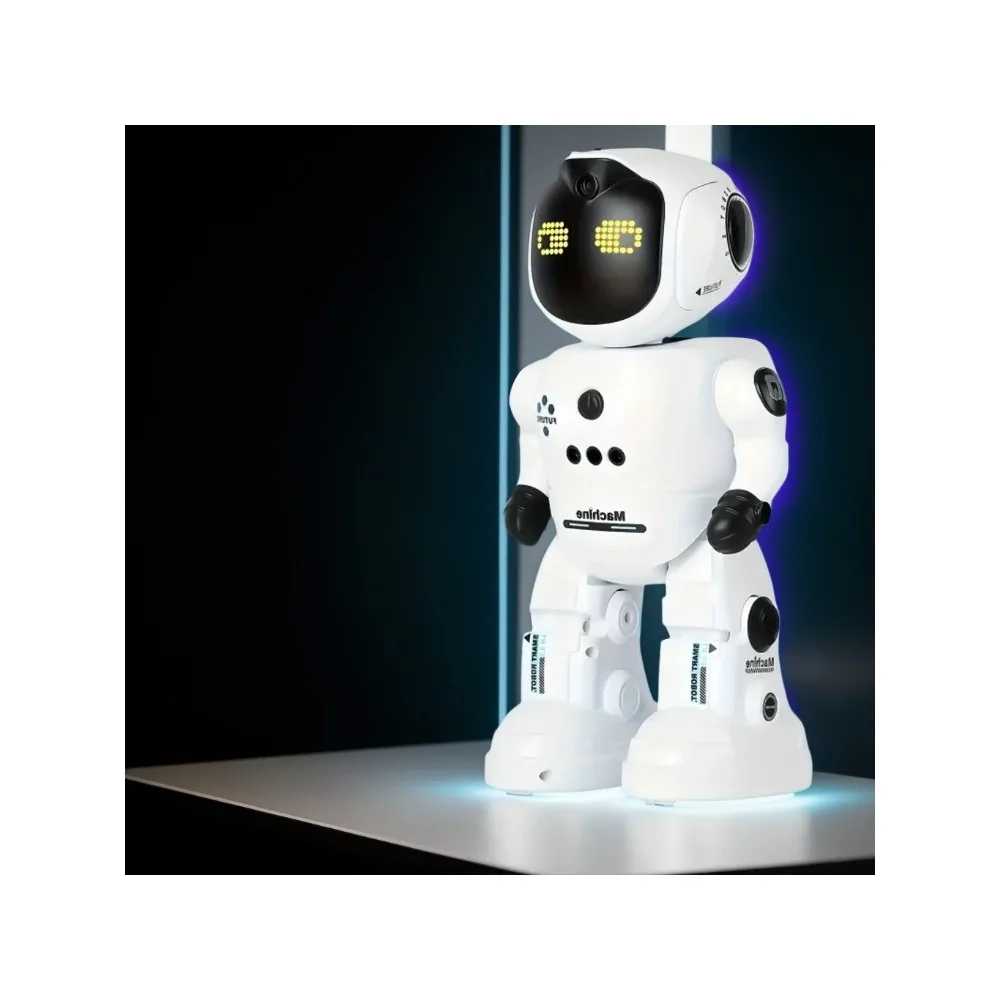 

Educational Companion Robot for Kids - Gesture Control & Programmable RC Toy with Rechargeable Battery
