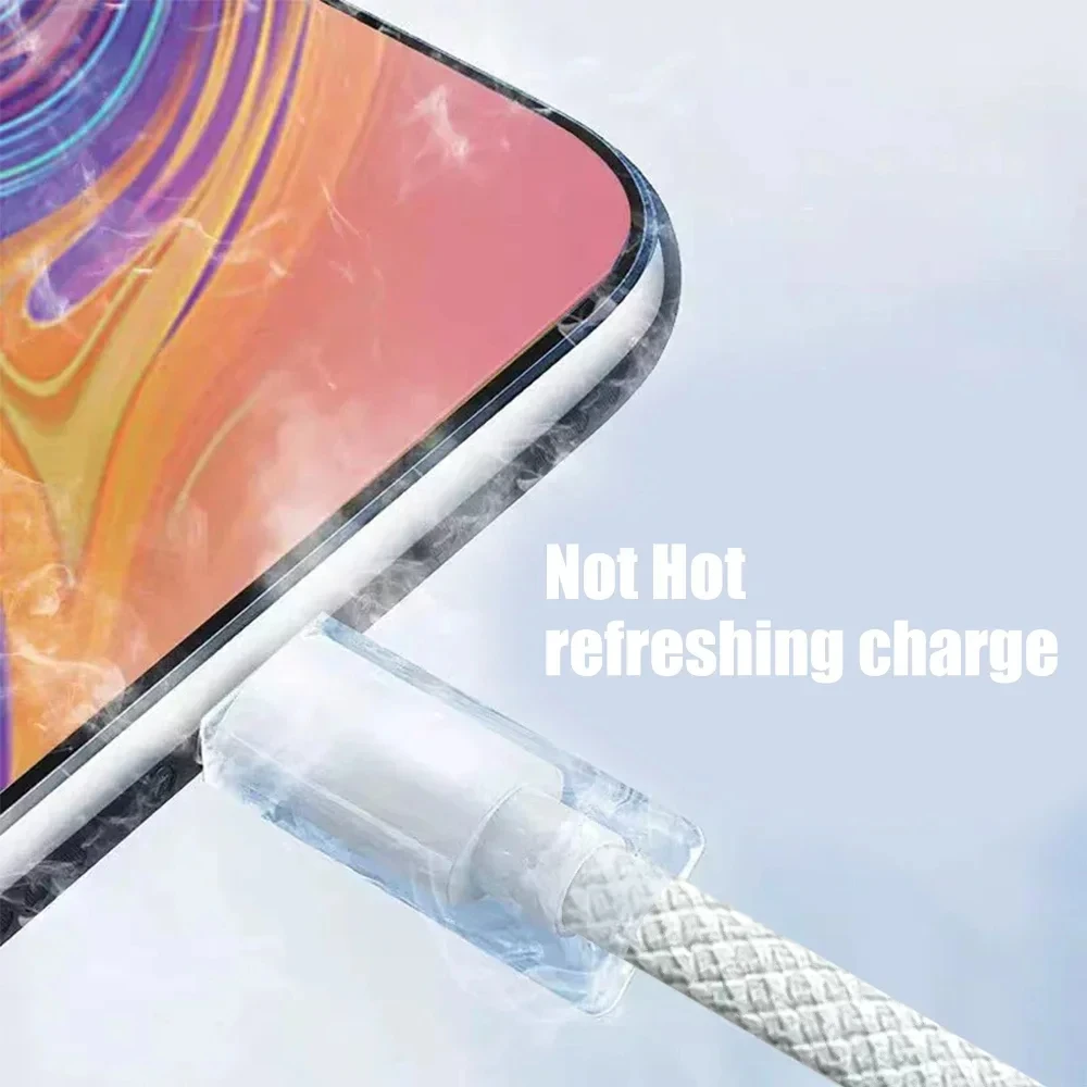 Cable USB tipo C de carga rápida para teléfono móvil, compatible con iPhone 15/15 Pro/15 Pro Max/15 Plus, Samsung