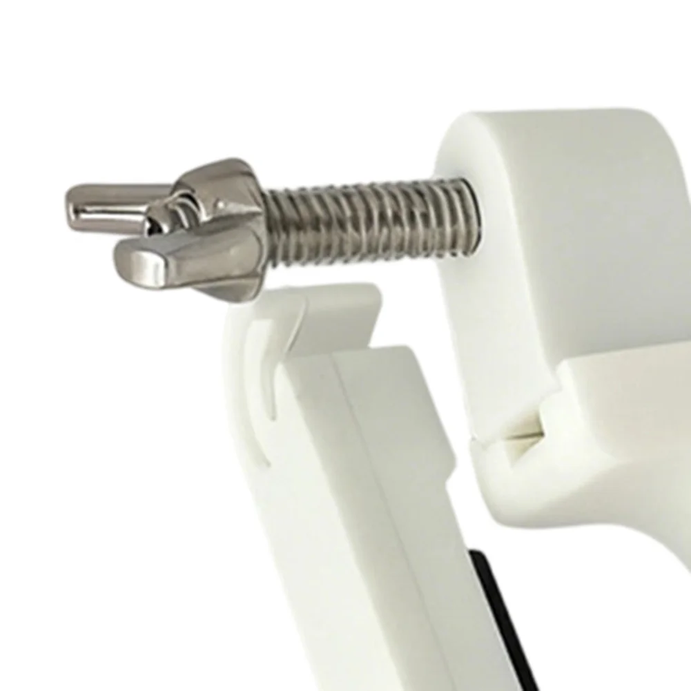 Marine hardware antenna base nylon adjustable bracket for antenna poles with cable clip for yacht and boat installations