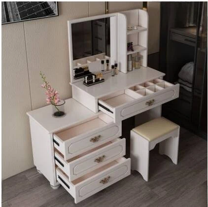 Jane Europe coiffeuse chambre multifonctionnelle princesse économie 60 petite famille mini commode d'assemblage.