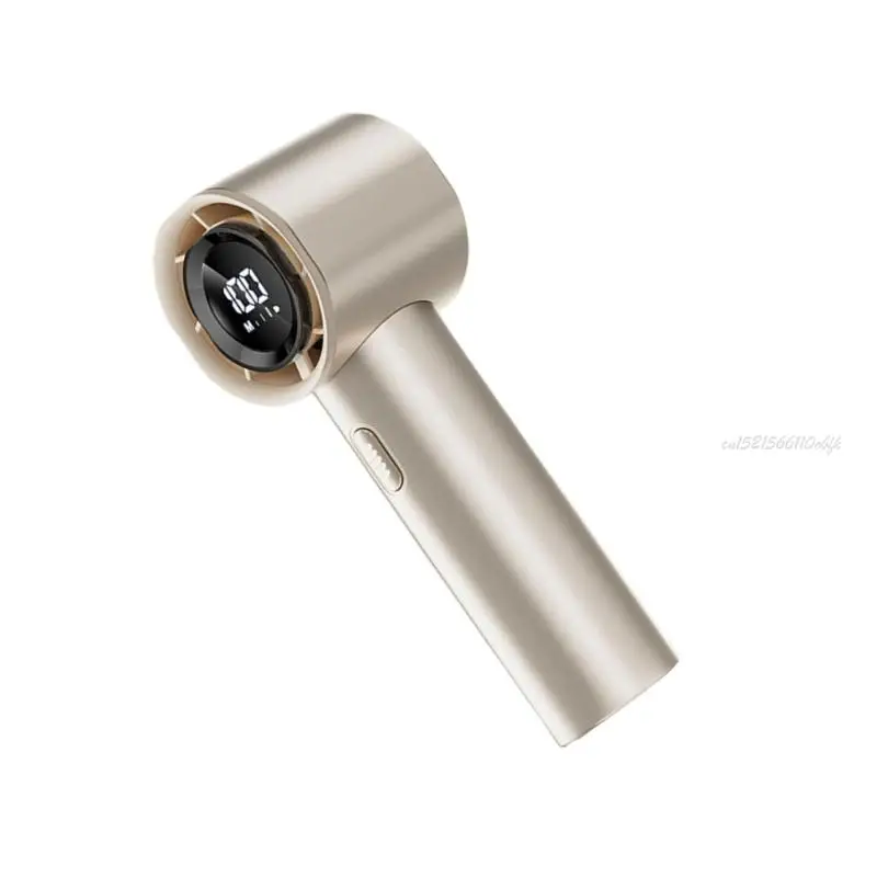 27RB 3 스피드 냉각 팬 송풍기 여성용 디지털 디스플레이가있는 휴대용 휴대용 팬