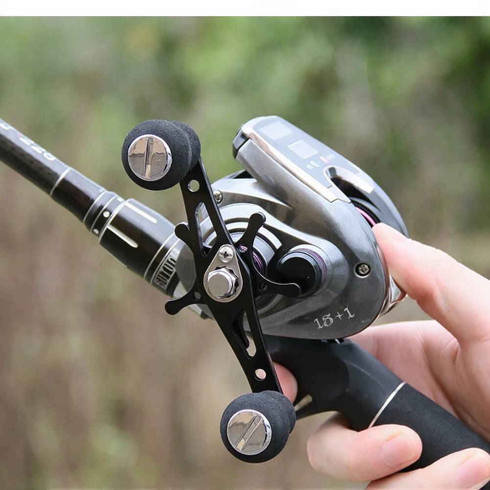 Baitcasting Fishing Reel With USB Solar Charging Digital Display 8.0:1 Single/double Rocker Arm Electronic Fishing Reel Tackles