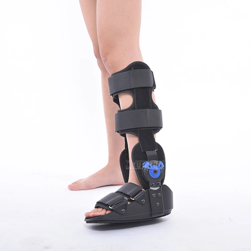 Protective Gear Ankle Fixator Walking Boots Foot Drop Corrector Ankle Joint Fixation Brace