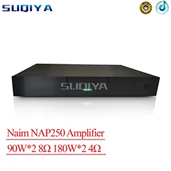 SUQIYA-Naim Nap250 90w*2 2-channel Power Amplifier High Power Sound Warm ON MJ15024G Transistor HIFI Amplifier Audio
