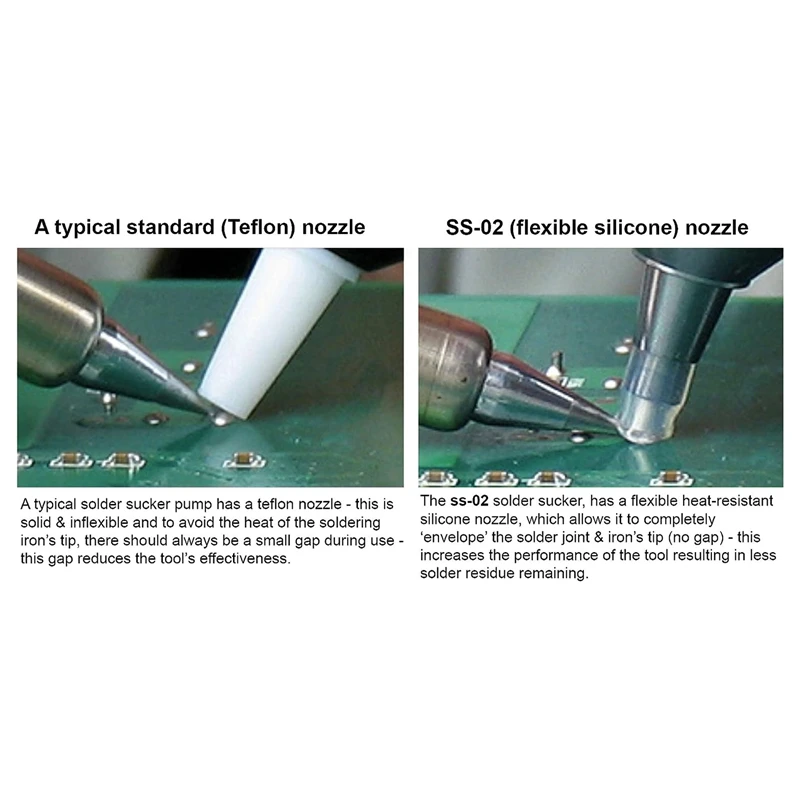 ENGINEER-Solder Suction Device for Engineers, SS-02, Recomendado por Engineers Replacement, Spare Parts