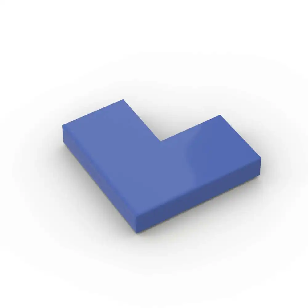 MOC 10 個レンガパート 14719 2x2 コーナービルディングブロックセットタイヤプレートハウス城粒子 DIY パズルおもちゃ子供の誕生日ギフト