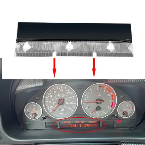 자동차 LCD 스크린 LCD 디스플레이, BMW E38 E39 E53 X5 대시 보드 계기판 클러스터 픽셀 누락 수리 자동차 수리 액세서리