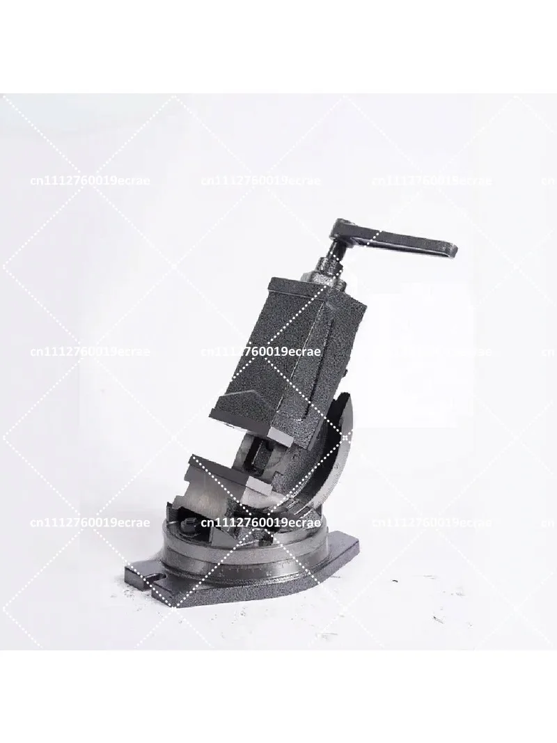 Heavy Duty Angle Bench Vise, 360° Rotary Tilting Vise with Mount for Drill Press, Milling Machine