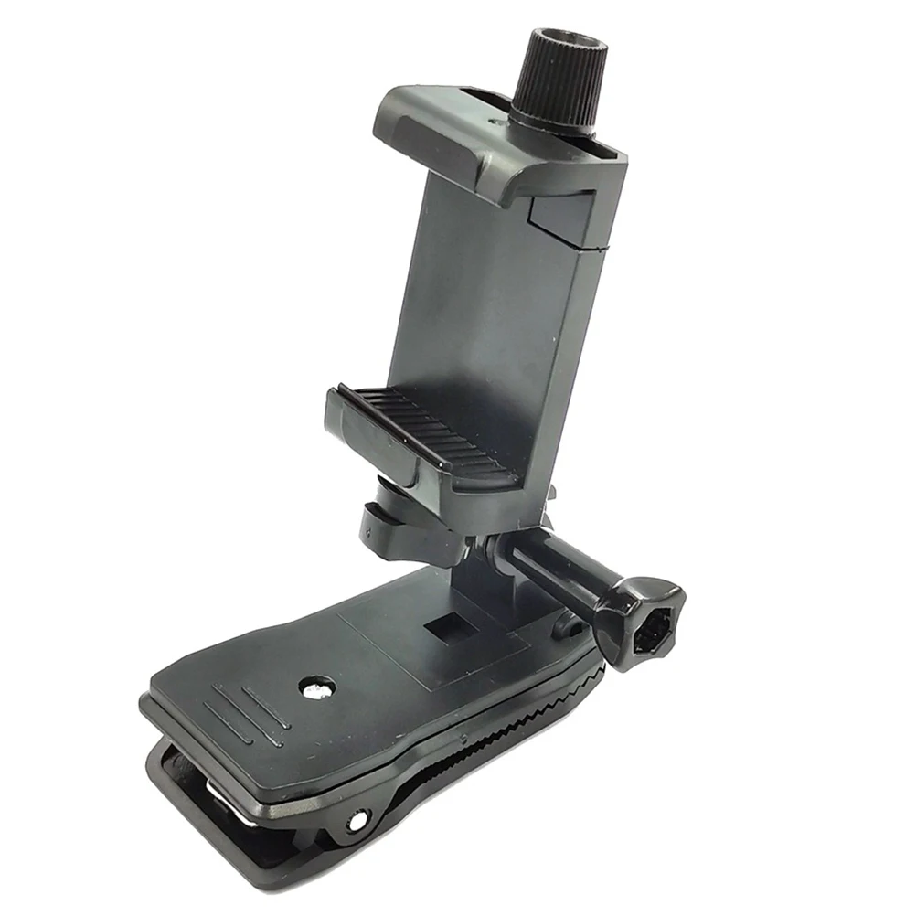 

Rotatable 360° Backpack Strap Camera Holder Durable Abs Mount For Mobile Phone Action Camera Mount For Hiking